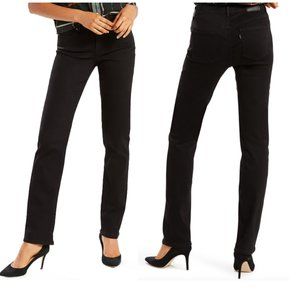 Levi's Classic Straight Stretch Mid Rise Easy Fit Straight Leg Jeans sz12